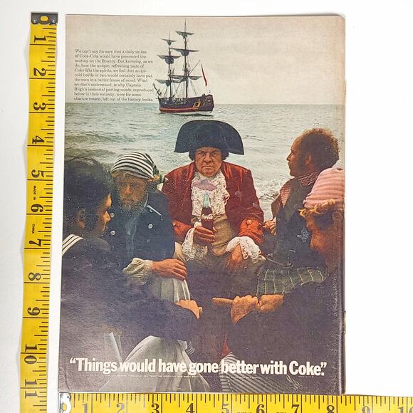 Vintage Coca-Cola Things Go Better With Coke Print Ad 1969 Hot Rod Man Cave Art - Picture 1 of 6